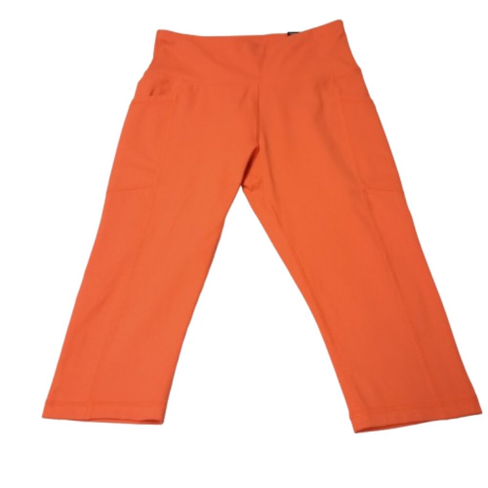 NWT DKNY Sport Coral High Waist Tight Yoga Workout Shorts Size XS
